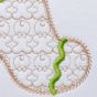 Gingerbread Boy Motif Embroidery | Machine Embroidery Designs by JuJu