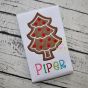 Gingerbread Cookie Tree Applique | Machine Embroidery Designs by JuJu