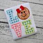 Gingerbread Girl LOVE Applique | Machine Embroidery Designs by JuJu