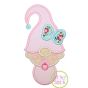 Gnome Baby Girl Applique Design | Machine Embroidery Designs by JuJu
