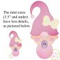 Gnome Baby Girl Sketch | Machine Embroidery Designs by JuJu