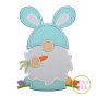 Itch 2 Stitch Gnome Bunny Applique Digital Embroidery Machine Designs by JuJu