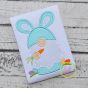 Itch 2 Stitch Gnome Bunny Applique Digital Embroidery Machine Designs by JuJu