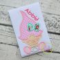 Gnome Toddler Girl Applique Design | Machine Embroidery Designs by JuJu