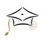 Graduation Cap Embroidery | Machine Embroidery Designs by JuJu