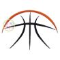 Half Basketball | Machine Embroidery Designs by JuJu
