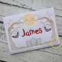 Halloween Trees Frame Sketch Embroidery | Machine Embroidery Designs by JuJu