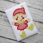 Happy Elf Boy Applique | Machine Embroidery Designs by JuJu