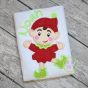 Happy Elf Boy Applique | Machine Embroidery Designs by JuJu
