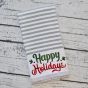 Happy Holidays 2 Embroidery | Machine Embroidery Designs by JuJu