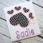 Heart Paw Applique | Machine Embroidery Designs by JuJu