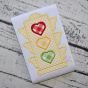 Heart Traffic Light Applique | Machine Embroidery Designs by JuJu