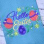 Itch 2 Stitch Hello Easter Applique Digital Embroidery Machine Designs by JuJu