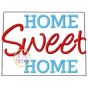 Home Sweet Home Colorado Embroidery | Machine Embroidery Designs by JuJu