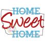 Home Sweet Home Montana Embroidery | Machine Embroidery Designs by JuJu