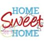 Home Sweet Home Virginia Embroidery | Machine Embroidery Designs by JuJu
