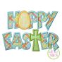 Hoppy Easter Applique | Machine Embroidery Designs by JuJu
