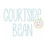 Courtside Bean Stitch Embroidery Font | Machine Embroidery Designs by JuJu