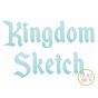 Kingdom Sketch Embroidery Font | Machine Embroidery Designs by JuJu