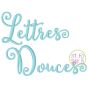 Lettres Douces Embroidery Font | Machine Embroidery Designs by JuJu