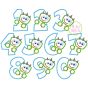 Monster Numbers Set Applique | Machine Embroidery Designs by JuJu