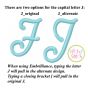Requited Script Embroidery Font | Machine Embroidery Designs by JuJu