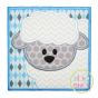 Lamb Box Applique | Machine Embroidery Designs by JuJu