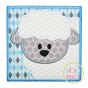 Lamb Box Applique | Machine Embroidery Designs by JuJu