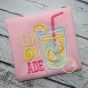 Lemonade Applique | Machine Embroidery Designs by JuJu