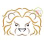 Lion Mascot Embroidery | Machine Embroidery Designs by JuJu