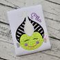 Little Bride of Frankie Face Applique | Machine Embroidery Designs by JuJu
