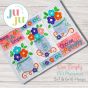 ITH Live Simply Mason Jar Placemat | Machine Embroidery Designs by JuJu