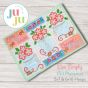 ITH Live Simply Mason Jar Placemat | Machine Embroidery Designs by JuJu
