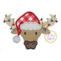Longhorn Santa Applique | Machine Embroidery Designs by JuJu