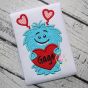 Love Monster 2 Applique | Machine Embroidery Designs by JuJu