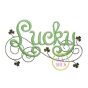 Lucky Swirls Embroidery Design | Machine Embroidery Designs by JuJu