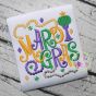 Mardi Gras 3 Embroidery | Machine Embroidery Designs by JuJu