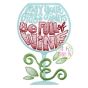 May Your Glass Always Be Full of Wine Embroidery | Machine Embroidery Designs by JuJu