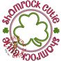 Shamrock Cutie Applique | Machine Embroidery Designs by JuJu