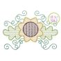 Sunflower Swirl Motif Embroidery | Machine Embroidery Designs by JuJu