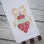 Swirly Ornament with Bow Motif Embroidery | Machine Embroidery Designs by JuJu
