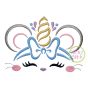 Mouse Unicorn Horn Embroidery | Machine Embroidery Designs by JuJu