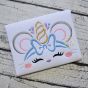 Mouse Unicorn Horn Embroidery | Machine Embroidery Designs by JuJu