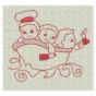 Nursery Rhymes Redwork Machine Embroidery Designs by JuJu