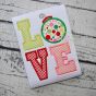 Ornament LOVE Applique | Machine Embroidery Designs by JuJu