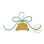 Ornament Topper 2 Fill Embroidery | Machine Embroidery Designs by JuJu