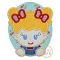 Oval Farm Girl Applique | Machine Embroidery Designs by JuJu