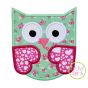 Owl 4 Applique | Machine Embroidery Designs by JuJu