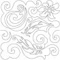 Paisley 2 End-to-End Quilting | Machine Embroidery Designs by JuJu