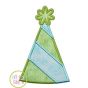 Party Hat Applique | Machine Embroidery Designs by JuJu